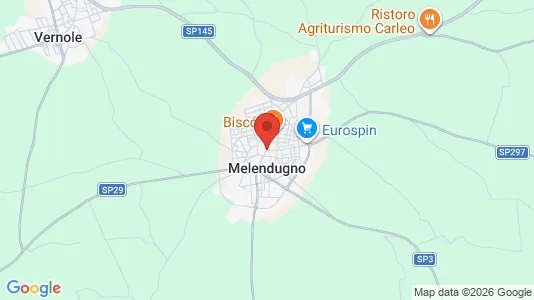 Houses for rent i Melendugno - kort over placeringen