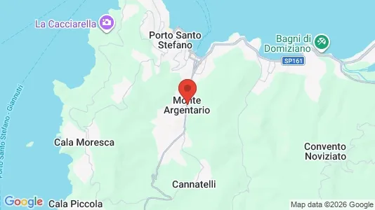 Houses for rent i Monte Argentario - kort over placeringen
