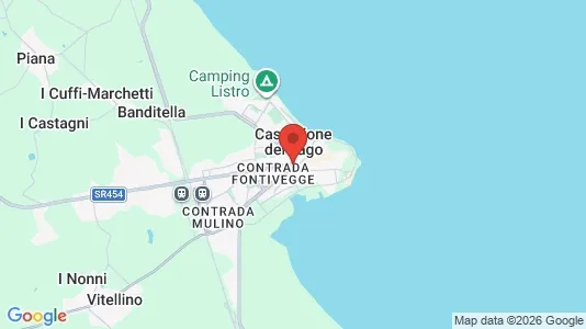 Apartments for rent i Castiglione del Lago - kort over placeringen