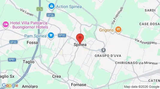 Apartments for rent i Spinea - kort over placeringen