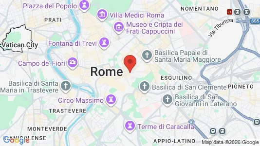 Apartments for rent i Monti - kort over placeringen