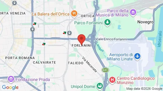 Apartments for rent i Milano Zona 4 - Vittoria, Forlanini - kort over placeringen
