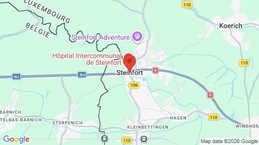 Houses for rent i Steinfort - kort over placeringen