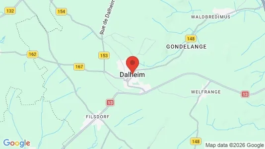 Houses for rent i Dalheim - kort over placeringen