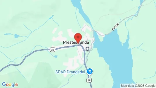 Houses for rent i Drangedal - kort over placeringen