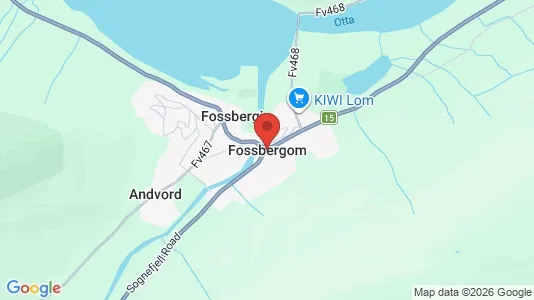 Houses for rent i Lom - kort over placeringen