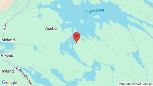 Houses for rent i Meland - kort over placeringen