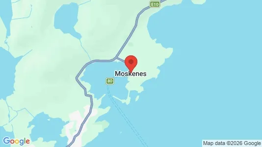 Houses for rent i Moskenes - kort over placeringen
