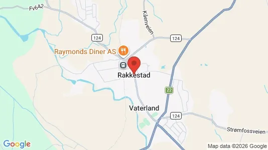 Houses for rent i Rakkestad - kort over placeringen