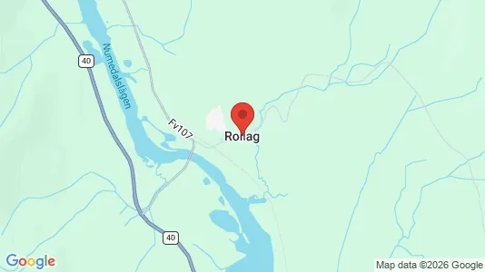 Houses for rent i Rollag - kort over placeringen