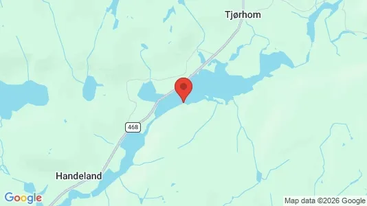 Houses for rent i Sirdal - kort over placeringen