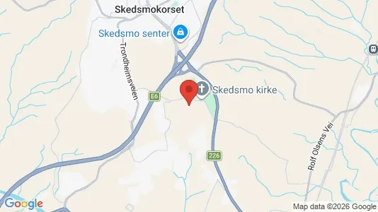 Houses for rent i Skedsmo - kort over placeringen