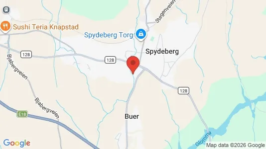 Houses for rent i Spydeberg - kort over placeringen