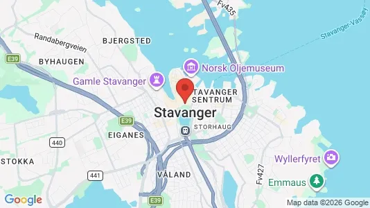 Houses for rent i Stavanger - kort over placeringen