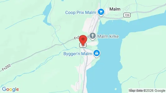 Houses for rent i Verran - kort over placeringen