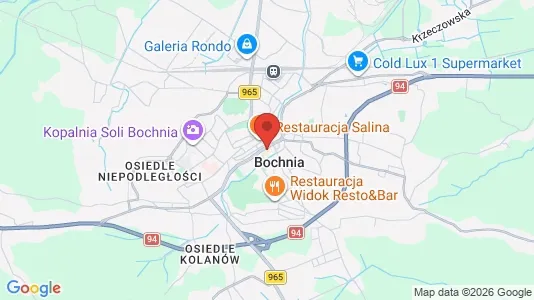 Houses for rent i Bocheński - kort over placeringen
