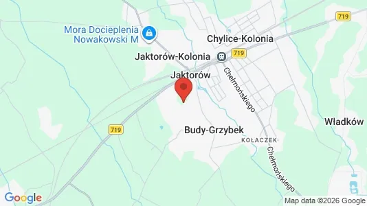 Houses for rent i Grodziski Mazowieckie - kort over placeringen