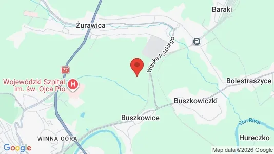Houses for rent i Stalowowolski - kort over placeringen