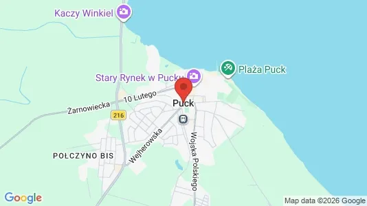 Houses for rent i Pucki - kort over placeringen