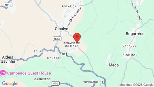 Apartments for rent i Alenquer - kort over placeringen