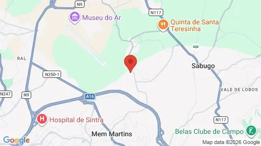 Apartments for rent i Sintra - kort over placeringen