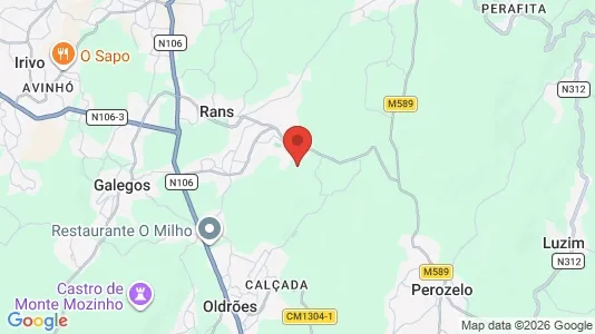 Apartments for rent i Penafiel - kort over placeringen