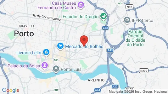 Apartments for rent i Porto Bonfim - kort over placeringen