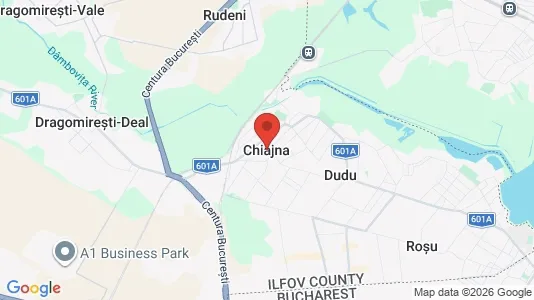 Houses for rent i Chiajna - kort over placeringen