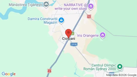 Houses for rent i Ciolpani - kort over placeringen