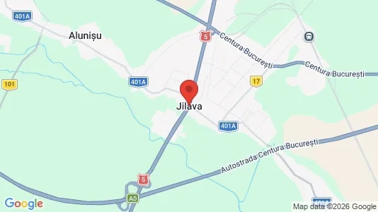 Houses for rent i Jilava - kort over placeringen