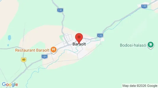 Apartments for rent i Baraolt - kort over placeringen