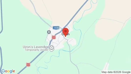 Houses for rent i Ozun - kort over placeringen