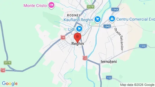 Houses for rent i Reghin - kort over placeringen