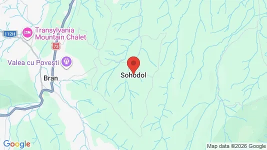 Houses for rent i Sohodol - kort over placeringen