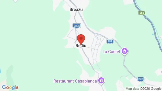 Houses for rent i Rediu - kort over placeringen