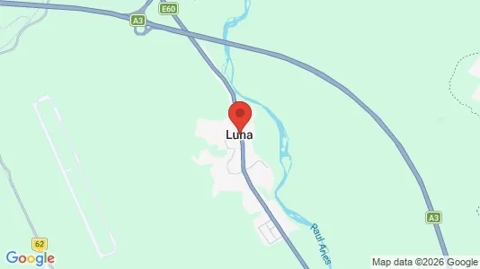 Houses for rent i Luna - kort over placeringen