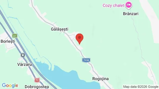 Houses for rent i Budeasa - kort over placeringen