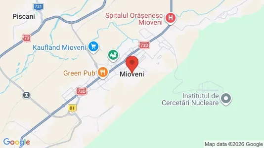 Houses for rent i Mioveni - kort over placeringen