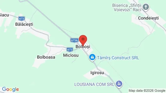 Houses for rent i Bolboşi - kort over placeringen