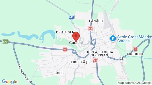 Houses for rent i Caracal - kort over placeringen