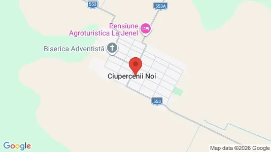 Houses for rent i Ciupercenii Noi - kort over placeringen