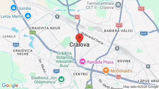 Houses for rent i Craiova - kort over placeringen