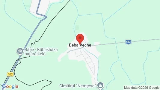 Houses for rent i Beba Veche - kort over placeringen