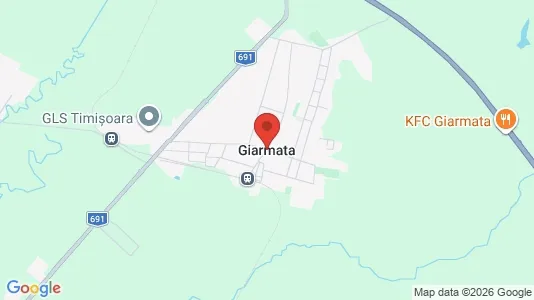Houses for rent i Giarmata - kort over placeringen
