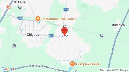 Houses for rent i Giroc - kort over placeringen