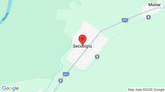 Houses for rent i Secusigiu - kort over placeringen