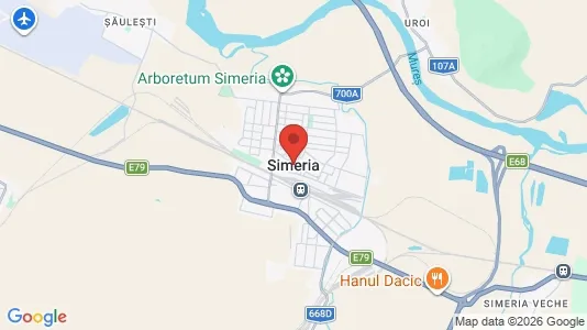 Houses for rent i Simeria - kort over placeringen