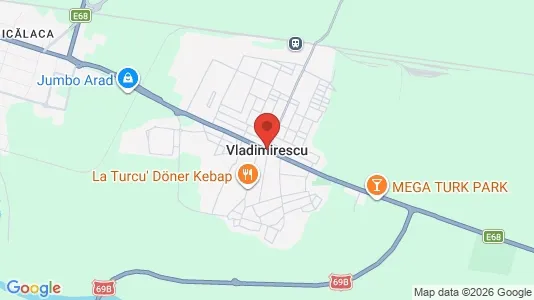 Houses for rent i Vladimirescu - kort over placeringen