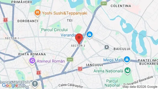 Houses for rent i Bucharest - Sectorul 2 - kort over placeringen
