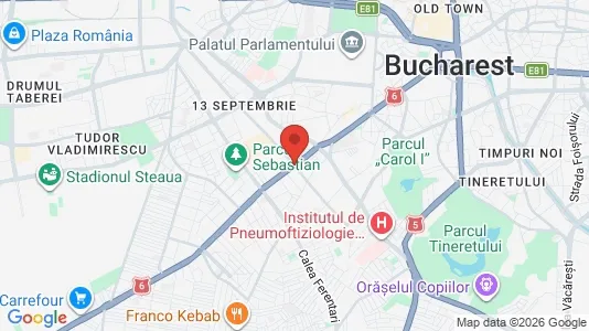 Houses for rent i Bucharest - Sectorul 5 - kort over placeringen